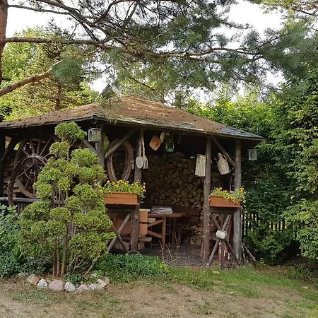 Chata Letniskowy Na Kaszubach Lub Z Kominkiem