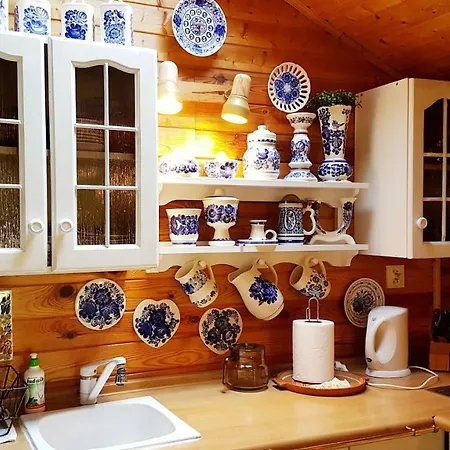 Letniskowy Na Kaszubach Lub Z Kominkiem Chata
