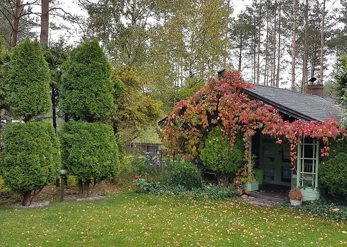 Alojamento de Turismo Selvagem Letniskowy Na Kaszubach Lub Z Kominkiem Puck