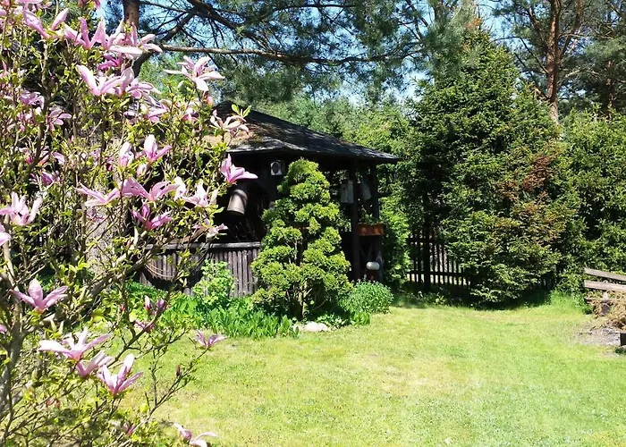 Letniskowy Na Kaszubach Lub Z Kominkiem Gerendaház *