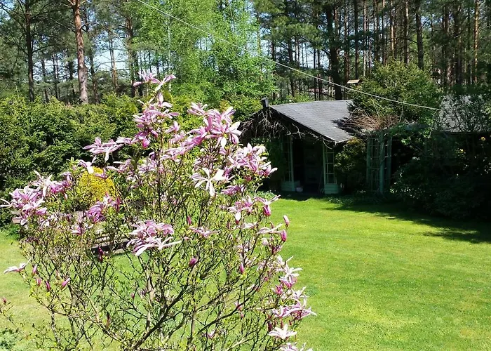 Alojamento de Turismo Selvagem Letniskowy Na Kaszubach Lub Z Kominkiem