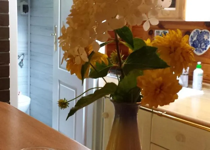 Letniskowy Na Kaszubach Lub Z Kominkiem Gerendaház *