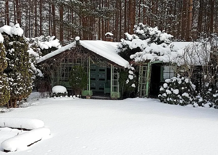 Alojamento de Turismo Selvagem Letniskowy Na Kaszubach Lub Z Kominkiem *