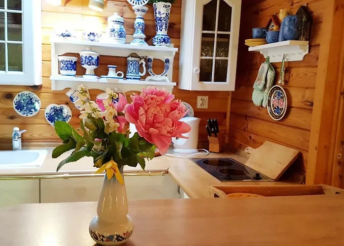 Gerendaház Letniskowy Na Kaszubach Lub Z Kominkiem *