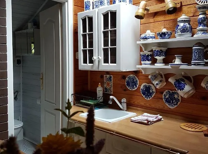 Letniskowy Na Kaszubach Lub Z Kominkiem Alojamento de Turismo Selvagem *